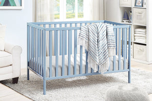 English Elm Palmer Convertible Island Crib Solid Wood Nursery Toddler Bed with 360 Degree Access B02263641