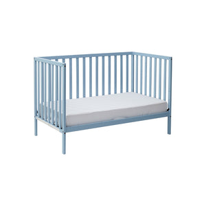 English Elm Palmer Convertible Island Crib Solid Wood Nursery Toddler Bed with 360 Degree Access B02263641