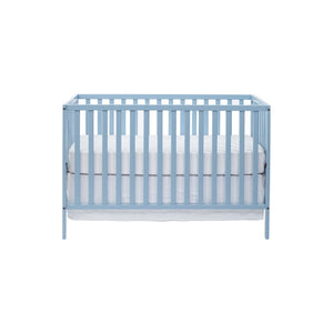 English Elm Palmer Convertible Island Crib Solid Wood Nursery Toddler Bed with 360 Degree Access B02263641