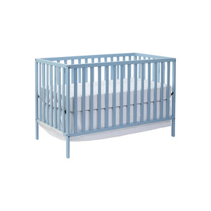 English Elm Palmer Convertible Island Crib Solid Wood Nursery Toddler Bed with 360 Degree Access B02263641