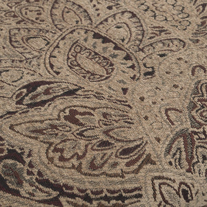 English Elm Elegant Deryn Park Side Chairs 2pc Set Cherry Finish with Gold Tipping, Upholstered Fabric, Traditional Dining Accent B01164711