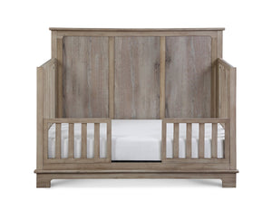 English Elm Grayson Convertible Crib with Alpine Inspired Design Grows From Infant to Full Bed Green B02263753