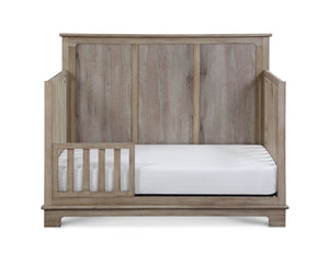 English Elm Grayson Convertible Crib with Alpine Inspired Design Grows From Infant to Full Bed Green B02263753