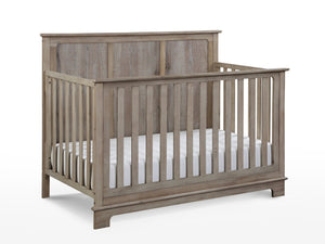 English Elm Grayson Convertible Crib with Alpine Inspired Design Grows From Infant to Full Bed Green B02263753