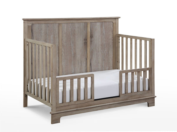 English Elm Grayson Convertible Crib with Alpine Inspired Design Grows From Infant to Full Bed Green B02263753