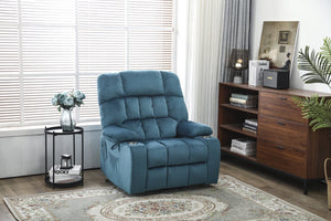 English Elm Recliners Power Lift Chair with Massage Heat Microfiber Seating for Senior Comfort W547S00022