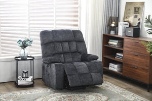 English Elm Recliners Power Lift Chair with Massage Heating Microfiber Seat for Elderly Comfort W547S00021