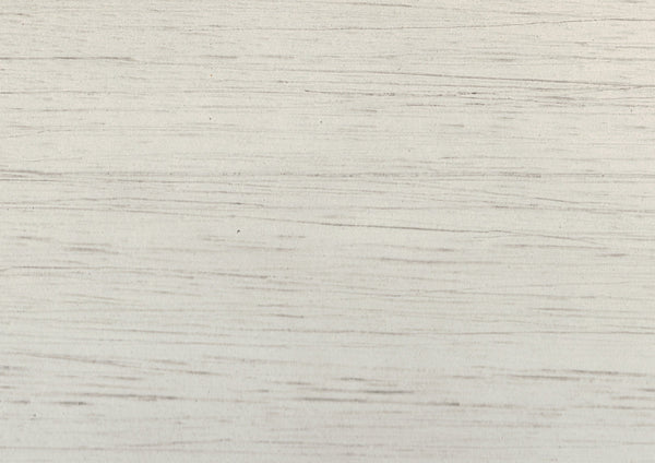 English Elm Antique 48" Granby Upholstered Bench in Antique White Finish - Neutral Textured Fabric, Solid Wood Seat B011P147538