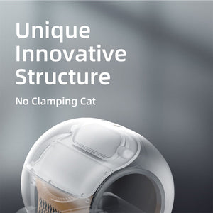 English Elm Smart Globe Self-cleaning Litter Box with App Control and 65l Spacious Interior W1264P197397
