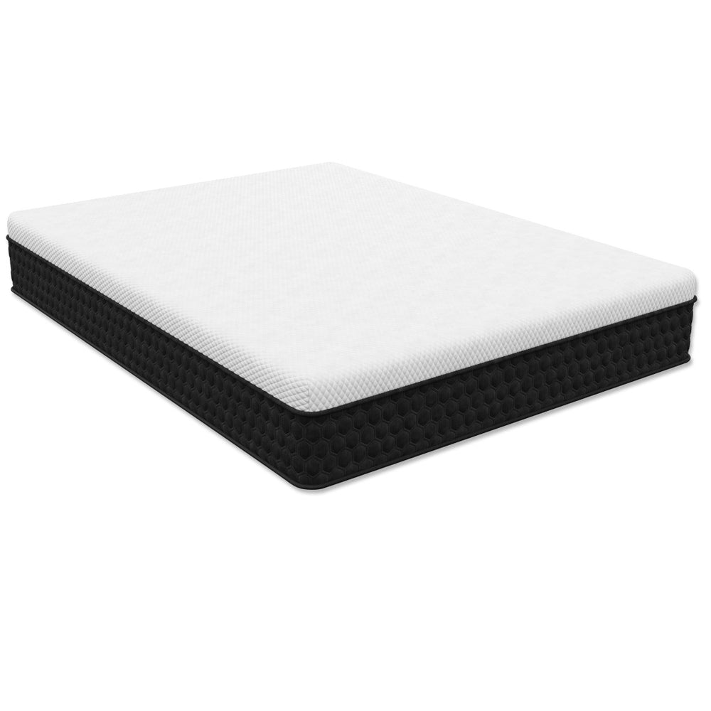 English Elm Diamond Copper Infused Hybrid Mattress Waterfall Top Cal King Cooling Pressure Relief B05165492