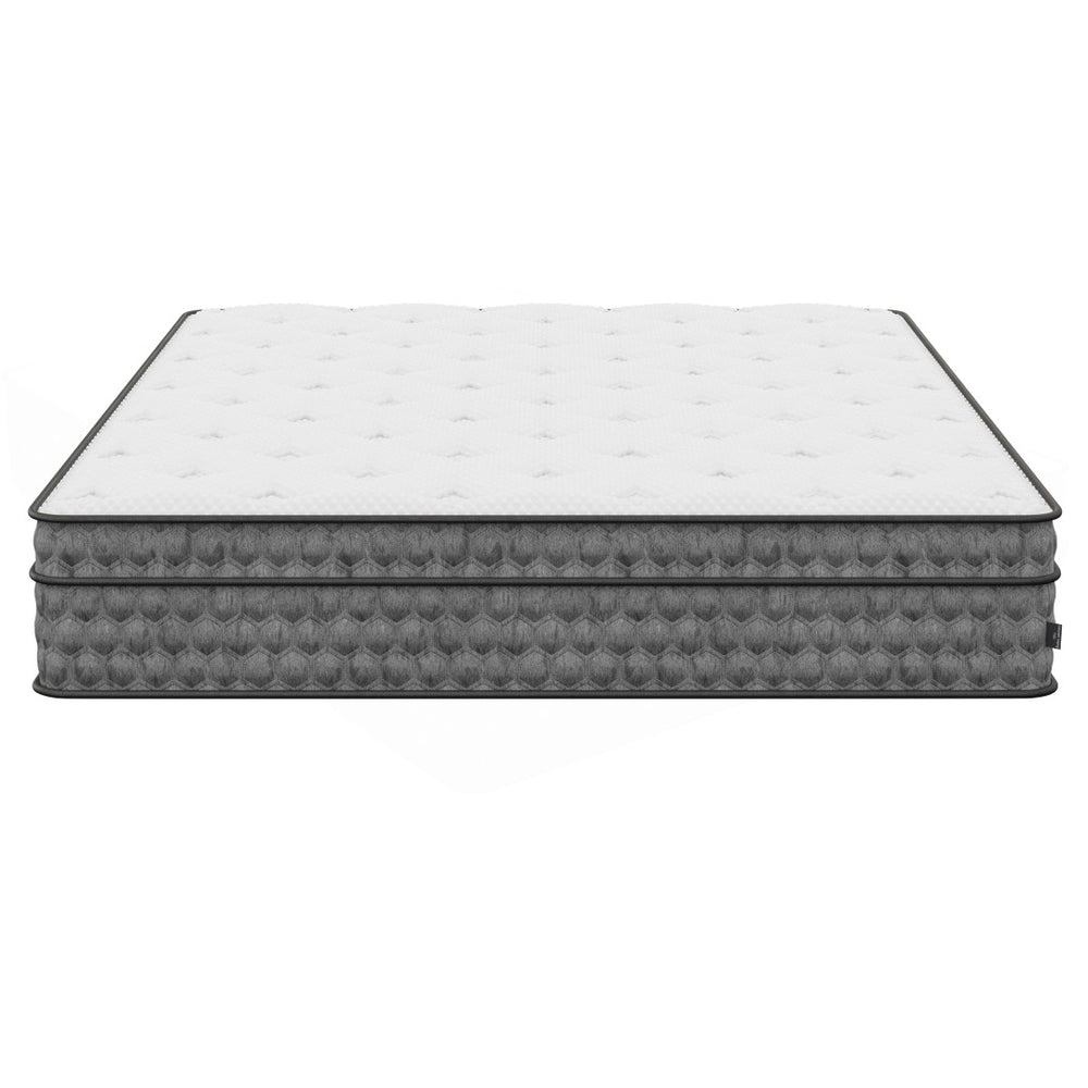 English Elm Diamond Gel Memory Foam Hybrid Mattress Euro-top Coil Support Greenguard Certified B05165523