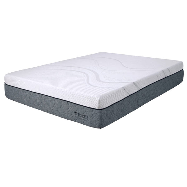 English Elm Diamond Graphene Cooling Memory Foam Mattress Orthopedic Support Medium Feel King B05165455