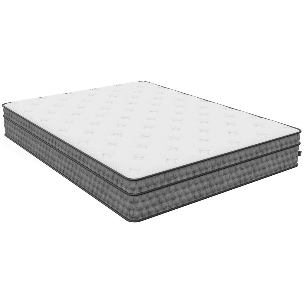 English Elm Diamond Gel Memory Foam Hybrid Mattress Euro-top Coil Support Greenguard Certified B05165523