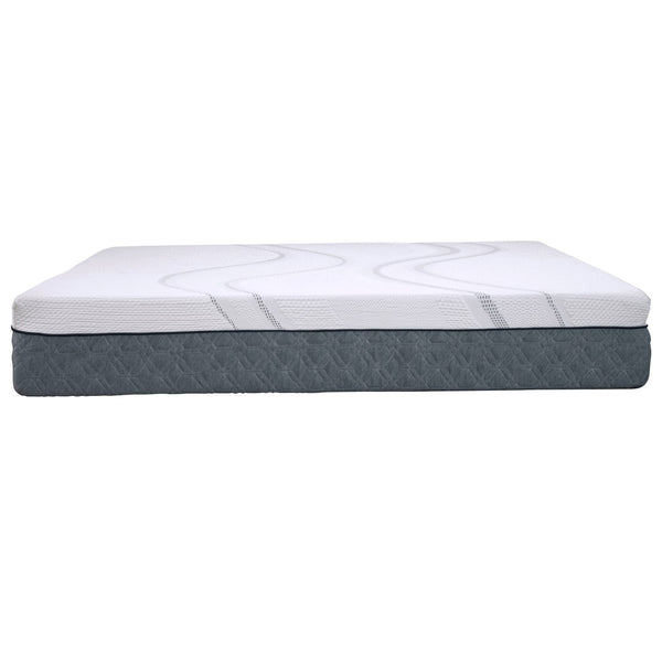 English Elm Diamond Graphene Cooling Memory Foam Firm Mattress with Ventilated Support Core B05165457