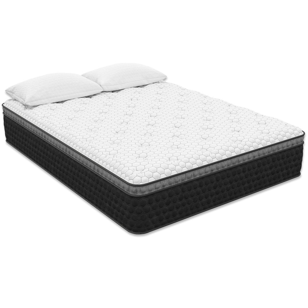 English Elm Diamond Nova Lux Copper Infused Hybrid Mattress Euro Top Cooling Pressure Relief B05165477