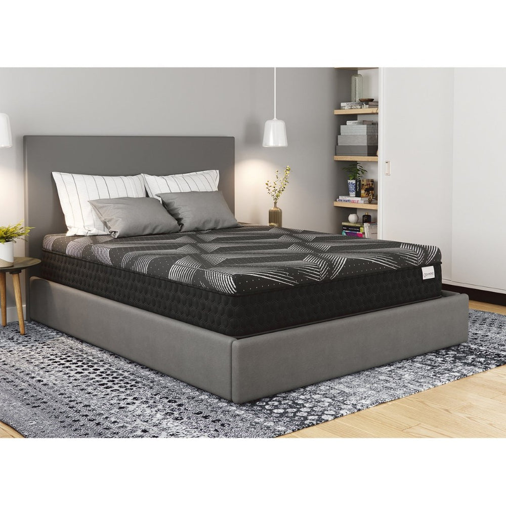 English Elm Diamond Copper Infused Hybrid Mattress Cooling Coil Support Medium Feel Full Size B05165501