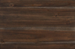 English Elm Modern-Rustic Parnell Queen Bed Distressed Espresso Plank V-Matched Acacia Veneer Rustic Cherry Finish 53"H B011S00226