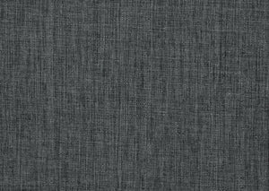 English Elm Gray Convertible Storage Ottoman to Chair with Click-Hinge, Gray Fabric Upholstery, Solid Wood Frame, Multifunctional Seating and Hidden Storage B01166425