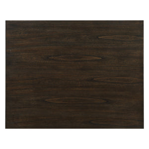 English Elm Transitional Daye 3-Piece Counter Height Dining Set with Built-In Display Shelf and Dual USB Ports Cherry 41.75 L x 39 W x 12.5 H B01166427