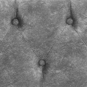 English Elm Full Size Upholstered Daybed With Storage Drawers, Tufted Sofa Bed & Copper Nail Accents In Grey W1413S00003