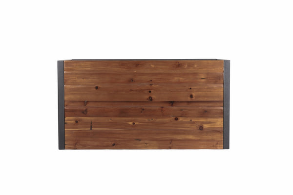 English Elm Console Coffee Table Reclaimed Wood Low Profile Industrial Living Room Centerpiece W142562434