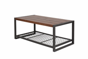 English Elm Console Coffee Table Reclaimed Wood Low Profile Industrial Living Room Centerpiece W142562434