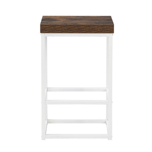 English Elm Topmax Farmhouse Kitchen Island with Drop Leaf Storage Drawers and Two Stools Included SH000234AAK