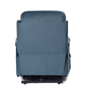 English Elm Power Lift Chair Recliner For Elderly – Electric Sofa With Remote, Soft Navy Fabric, Ultimate Comfort W1028S00037-GIGA