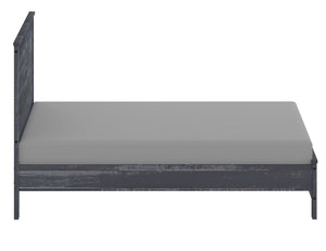 English Elm Albany Solid Wood Queen Bed Frame - Heavy-Duty Modern Rustic Design For Lasting Comfort & Style B03768110