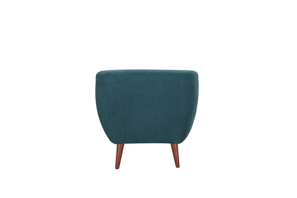 English Elm Brenna Upholstered Accent Chair Plush Fabric Seat for Living Room or Reading Nook B05467990