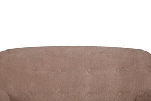 English Elm Brenna Tan Upholstered Accent Chair Wide Seat High Back for Living Room Comfort B05467988