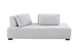 English Elm Morden Sofa Minimalist Modular Sofa Sofadaybed Ideal For Living, Family, Bedroom, and Guest Spaces Beige