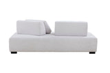 English Elm Morden Sofa Minimalist Modular Sofa Sofadaybed Ideal For Living, Family, Bedroom, and Guest Spaces Beige