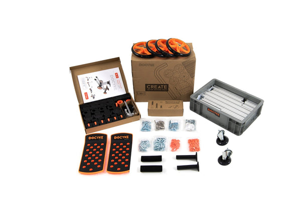 English Elm Kidrock Modular Aluminum Ride on Kit Builds 20 Forms Balance Bike Scooter Ages 1 to 6 ET297814MKT