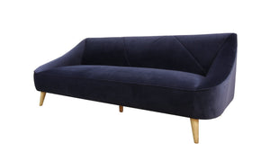 English Elm Baylee Upholstered Sofa Rich Fabric Frame for Contemporary Living Room Seating B05468644