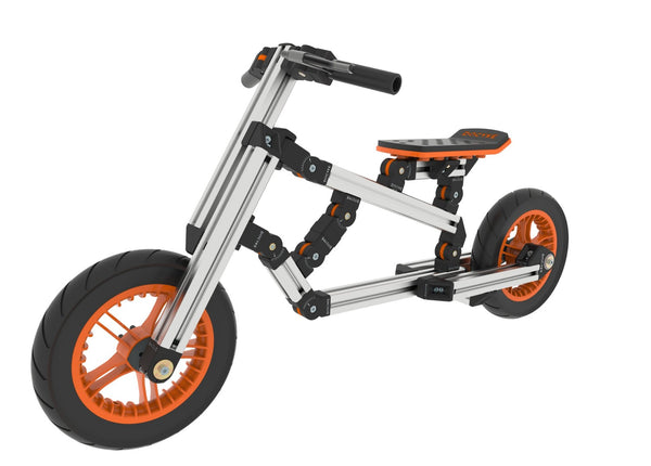 English Elm Kidrock Modular Aluminum Go Kart Set 20 Configurations Grows with Kids Ages 1 to 8 ET297823LKT