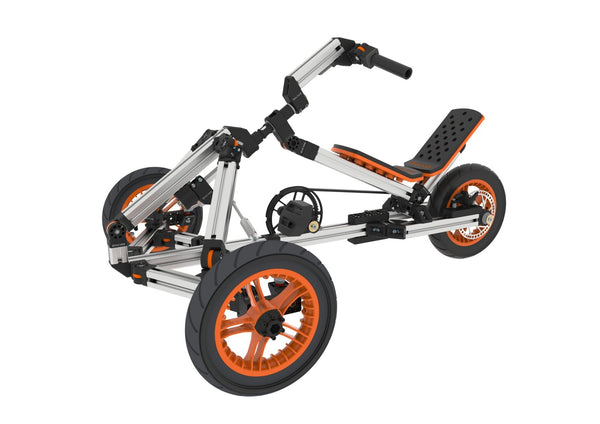 English Elm Kidrock Modular Ride on Kit 20 Configurations Aluminum Frame Ages 1 to 8 ET297823LKT-B
