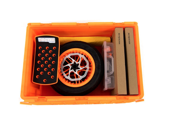 English Elm Kidrock Modular Ride on Kit 20 Configurations Aluminum Frame Ages 1 to 8 ET297823LKT-B