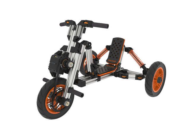 English Elm Modular Electric Go Kart with Aluminum Frame and 20 Plus Build Configurations for Kids ET297824GKT