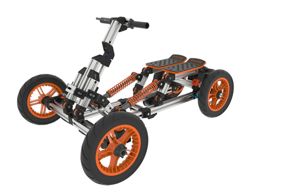 English Elm Modular Electric Go Kart Kit with Aviation Aluminum Frame for Outdoor Adventures ET297824GKT-C