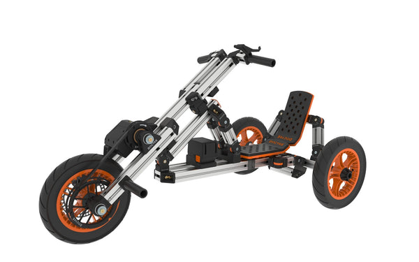 English Elm Modular Electric Go Kart Kit with Aviation Aluminum Frame for Outdoor Adventures ET297824GKT-C
