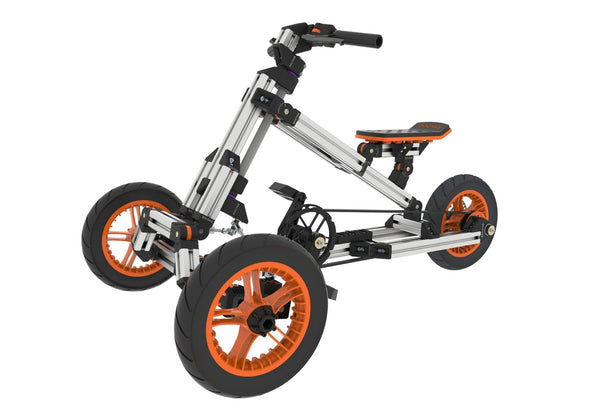 English Elm Kidrock Modular Ride on Kit 20 Configurations Aluminum Frame Ages 1 to 8 ET297823LKT-B