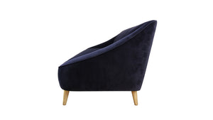 English Elm Baylee Upholstered Sofa Rich Fabric Frame for Contemporary Living Room Seating B05468644