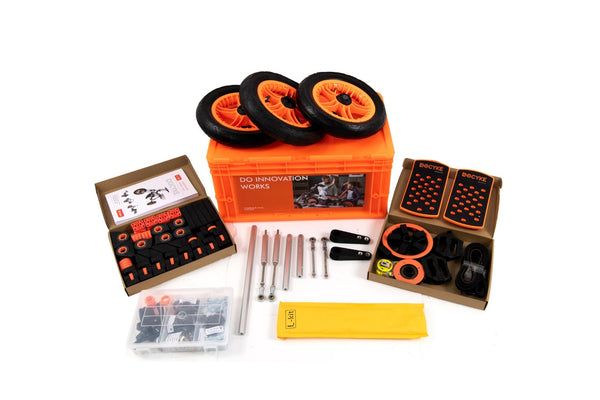 English Elm Kidrock Modular Ride on Kit 20 Configurations Aluminum Frame Ages 1 to 8 ET297823LKT-B
