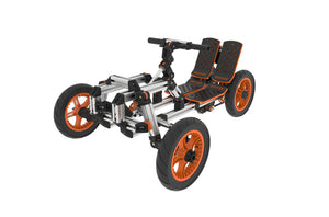 English Elm Kidrock Modular Electric Go-kart Upgrade Kit with Aluminum Alloy Frame for Kids ET297825EUP