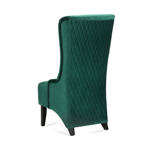 English Elm 23.03" Wide Velvet Wingback Accent Chair Tall Back Support for Living Room Bedroom W68041069