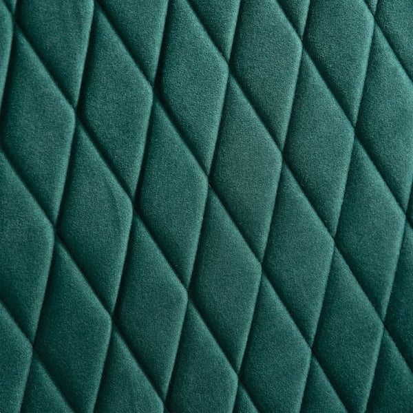 English Elm 23.03" Wingback Velvet Accent Chair Tall High Back Support for Living Room Bedroom Retro Green W680P404089