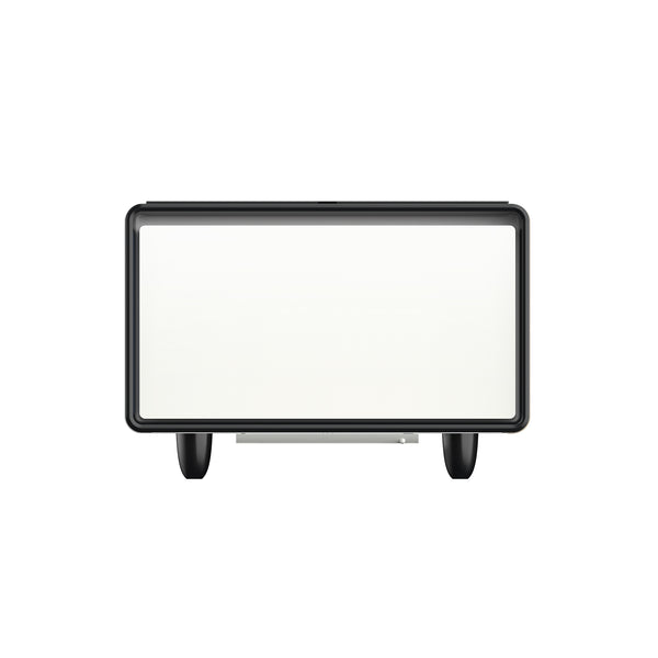 English Elm Modern Smart Side Table: Mini Fridge, Wireless Charging, Usb Ports & Induction Light For Convenience W1172P178864