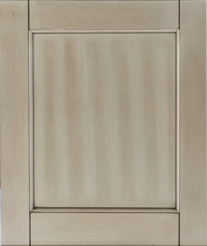 English Elm Silver Cavalier Nightstand with Genuine Marble Top, Silver Finish, Carved Acanthus Details, 34.5" x 19.5" x 32.5" B01172438