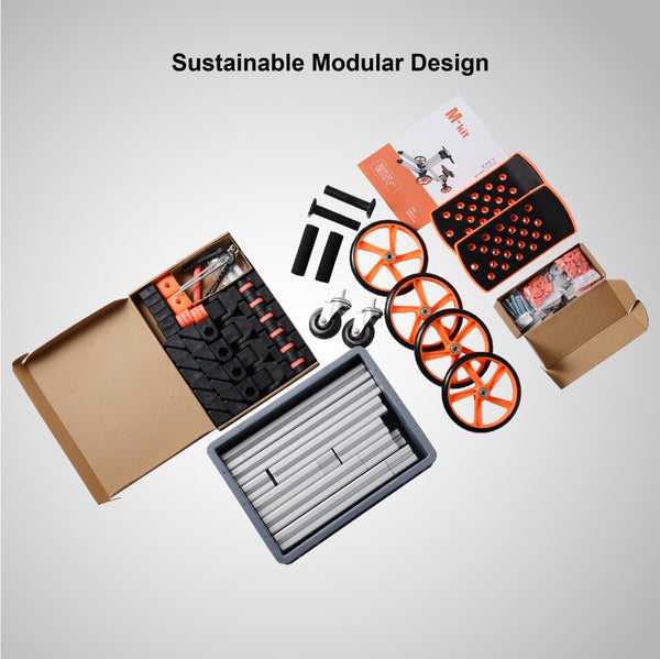 English Elm Kidrock Modular Aluminum Ride on Kit Builds 20 Forms Balance Bike Scooter Ages 1 to 6 ET297814MKT